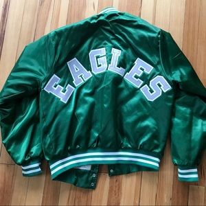 🦅 Philadelphia Eagles Chalkline Bomber Jacket 🦅